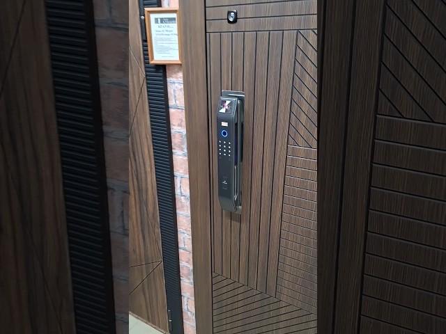 Замок Dircode U800, как произведение искусства и безотказная работа #дверикубани #двери #биометрия