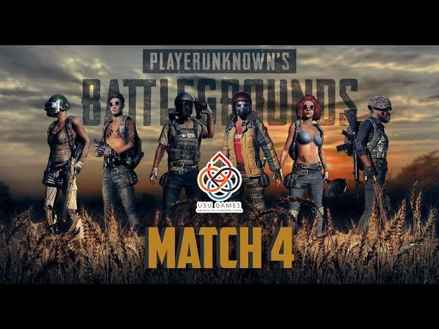 USU GAMES - PUBG MOBILE MATCH 4