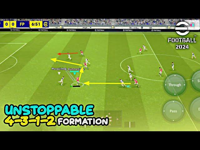 Unstoppable 4-3-1-2 Formation You Must Try in eFootball 2024 Mobile