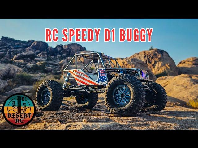 Rc Speedy D1 Buggy Chassis 4 Wheel Steer