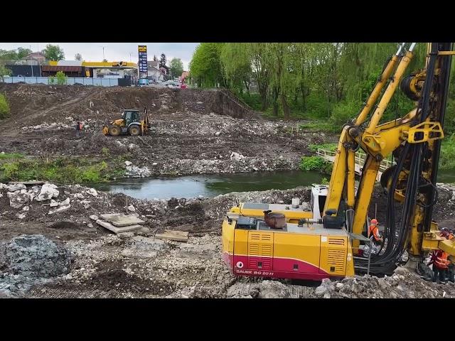 Починаємо зводити нову конструкцію мосту у місті Теребовля