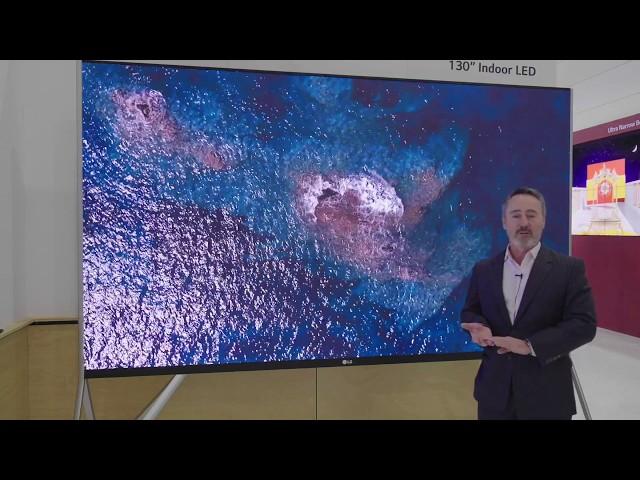 LG 130 Inch Full HD LED Commercial Display