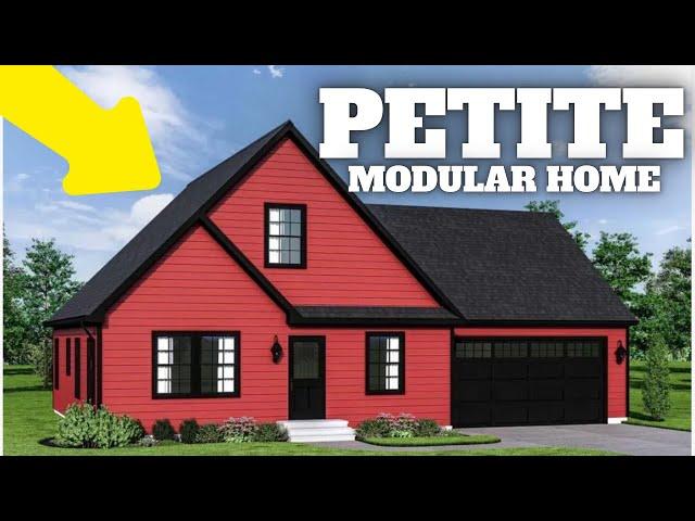 SMALLER 2 STORY modular home with LOTS of OPPORTUNITY! Prefab House Tour