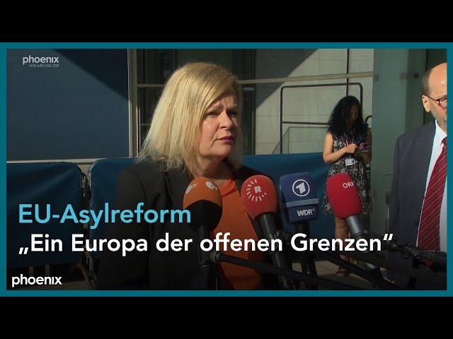 EU-Asylreform: Statement von Bundesinnenministerin Nancy Faeser