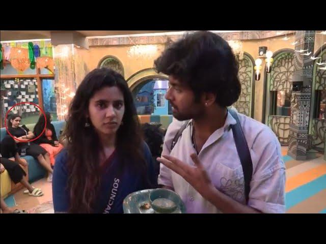 Soundharya Sargent Mode| Tharshika  Vs Vishal  | Biggbosstamil8