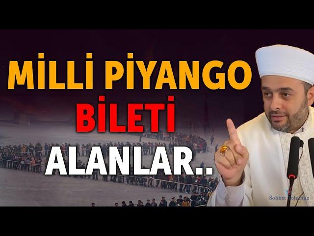 Milli Piyango Bileti Alanlar.. - Halil Konakcı Hoca #ehlisünnet #namaz #sohbet #amin #dua