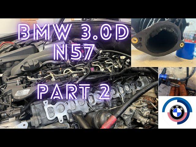 Чистка Впускного Коллектора BMW N57 своими силами (ЧАСТЬ 2)