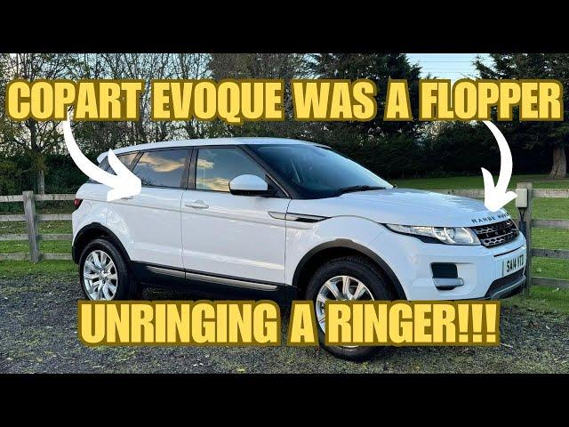 STOLEN RANGE ROVER EVOQUE BOUGHT AND FIXED FOR UNDER £4000!