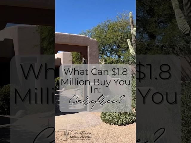 $1.8 million in Carefree, AZ can buy you this beauty!  #ArizonaRealEstate #AZRealEstate #carefreeaz