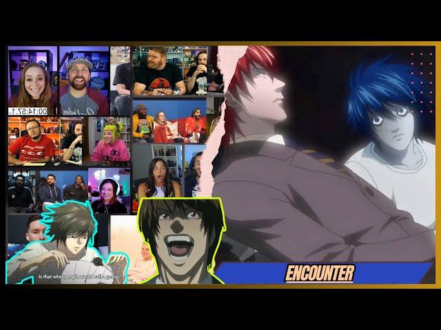 "FIRST MEETING?!" | Death Note Episode 09 REACTION MASHUP