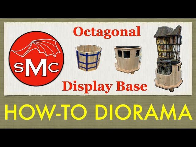 How-To Diorama Ep.97 - Octagonal Display Base