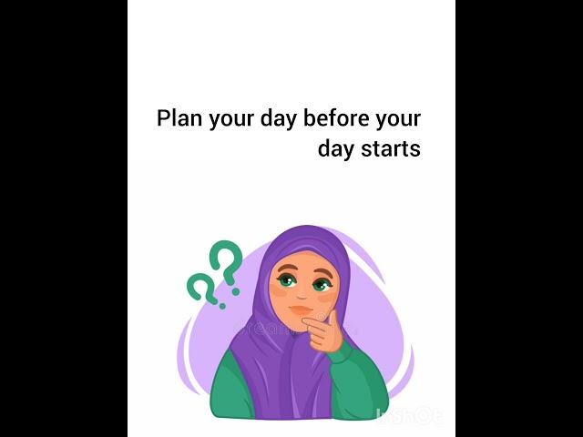 How to be a productive Muslimah | productive routine#Shorts