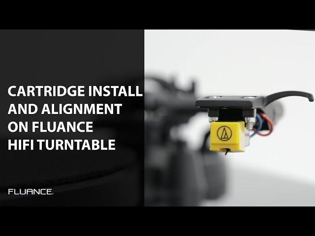 How to align, upgrade, change or install a new cartridge on a Fluance HiFi Turntable