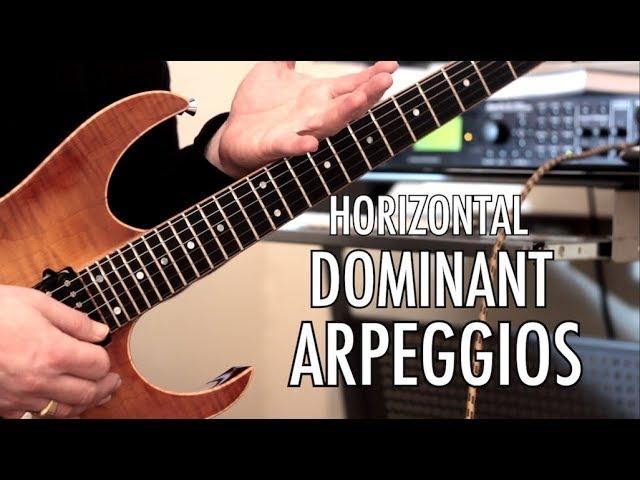 Horizontal Dominant 7th Arpeggios