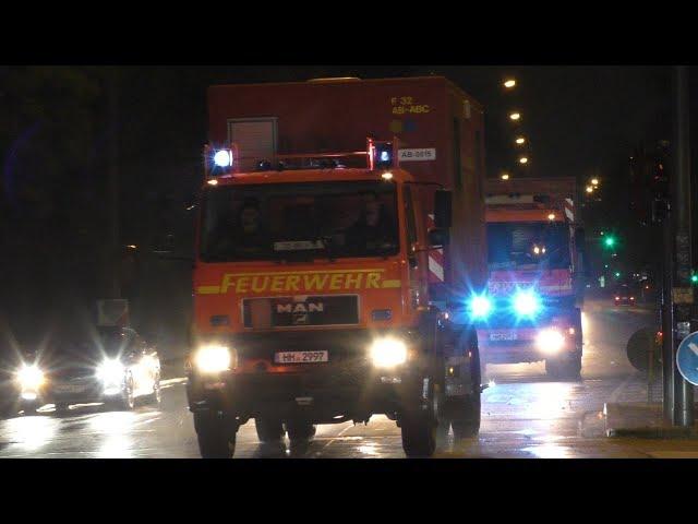 (7 Jahre 2016HLF) Umweltzug Feuerwehr Hamburg Technik- und Umweltwache