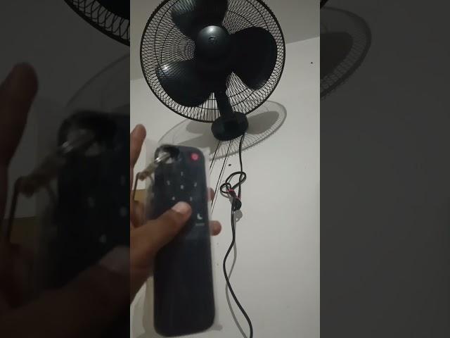 my new atomberg smart remote wall fan
