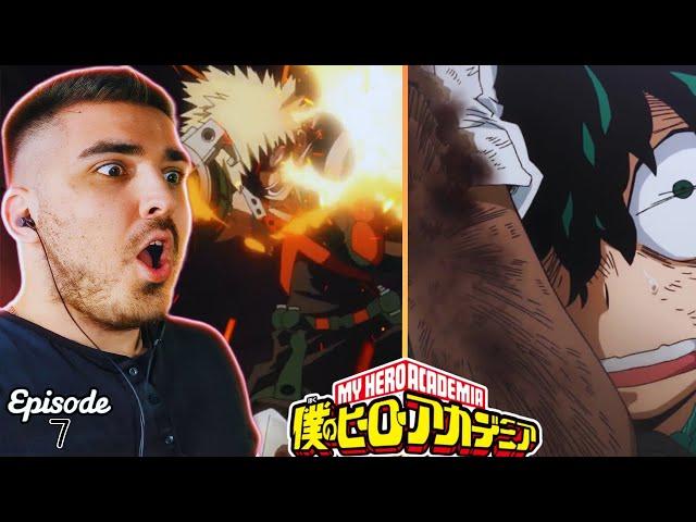 BAKUGO VS DEKU!!? Deku WINS?? My Hero Academia Episode 7 REACTION!