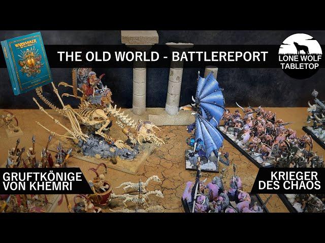 Let's Play - Warhammer: The Old World: Gruftkönige vs Krieger des Chaos [GER/DE]