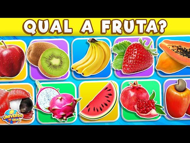 40 FRUTAS para Testar seus Conhecimentos  Adivinhe os Nomes das Frutas 