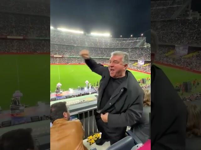 LAPORTA DESATADO EN EL CAMP NOU | Diario AS