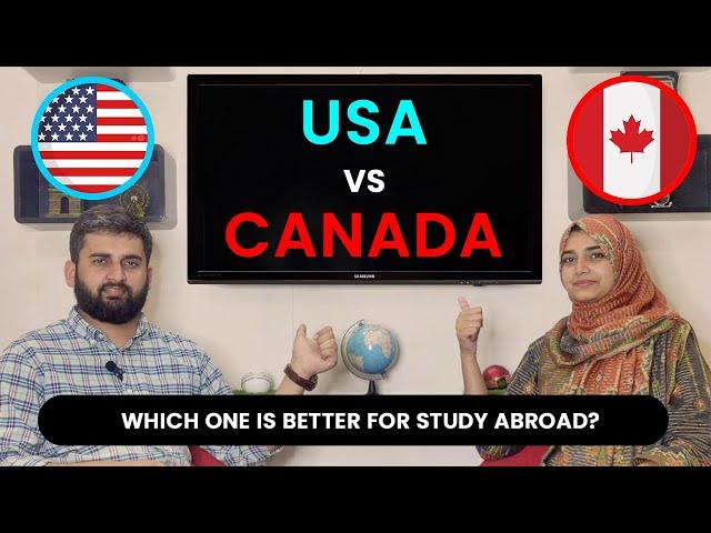 CANADA vs USA | Choosing Between USA and Canada for Your Study Abroad Experience #studyabroad