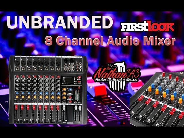 Pro 8 Channel Audio Mixer First Look