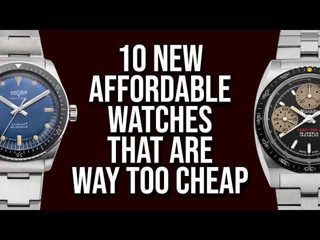 10 Affordable Watches that should cost more money!  -  Bargain Watch That Are Awesome Value.