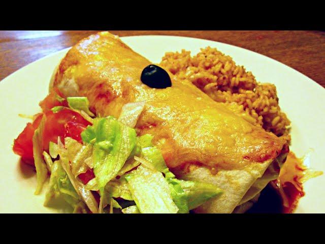 Bean and Cheese Burrito - Mexican Food Restaurant Secrets - PoorMansGourmet