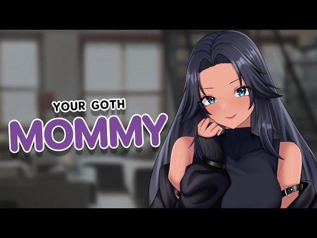 Dommy Mommy Goth Roommate Walks In On You - (ASMR Roleplay) [F4A]