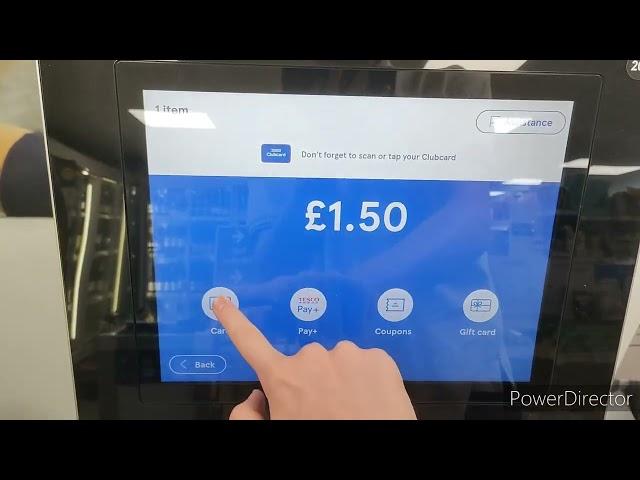 DN iSCAN Easy Self Checkout Machine @ Tesco Express - Chertsey - Surrey