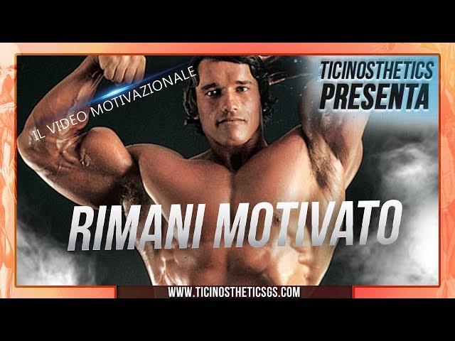 AUGURI CAMPIONE! Rimani motivato - il video motivazionale in italiano | Ticinosthetics