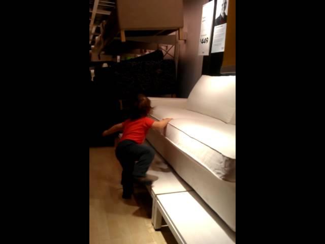 Xander discovers IKEA