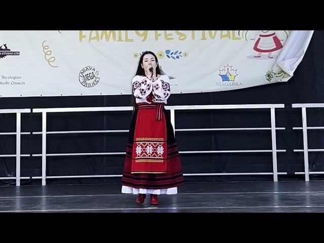 Alona Donenko in Niagara Falls Ukrainian Festival