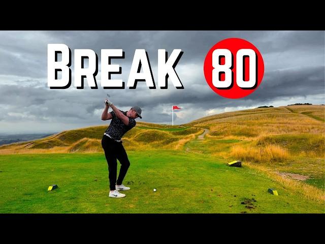 GOLF ON TOP OF THE WORLD - Break 80 - Cleeve Hill Golf Club | 18 Holes