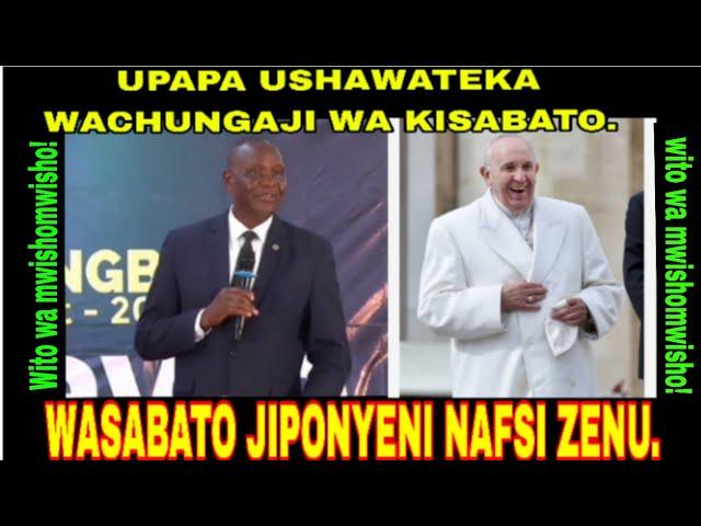 WASABATO! WASABATO! WASABATO!! JIPONYENI NAFSI ZENU MUDA UMEISHA WAKE UP!