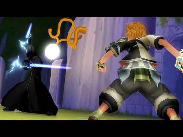 Kingdom Hearts Birth By Sleep: Mysterious Figure Secret Boss Fight (PS3 1080p)