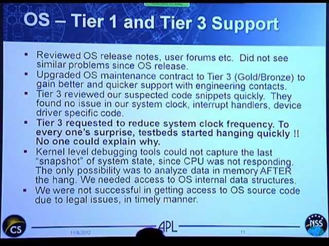 COTS Integration and Debugging Challenges - RBSP Lessons Learned, Joseph Hennawy, JHUAPL