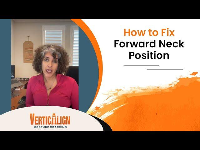 How to Fix Forward Neck Position