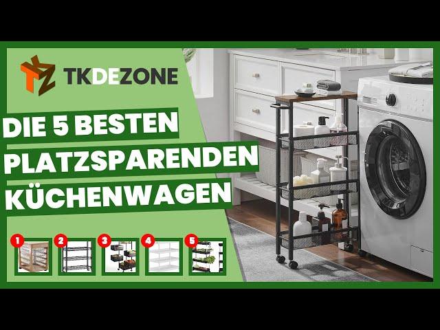 Die 5 besten platzsparenden Küchenwagen