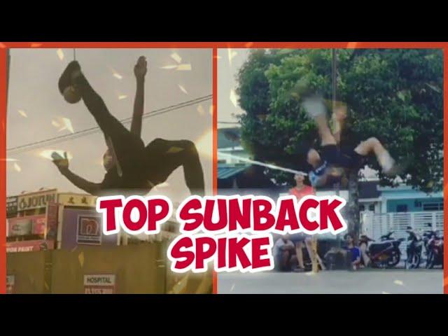 TOP RANDOM VIDEO SUNBACK SPIKE  [SEPAK TAKRAW] PART 1