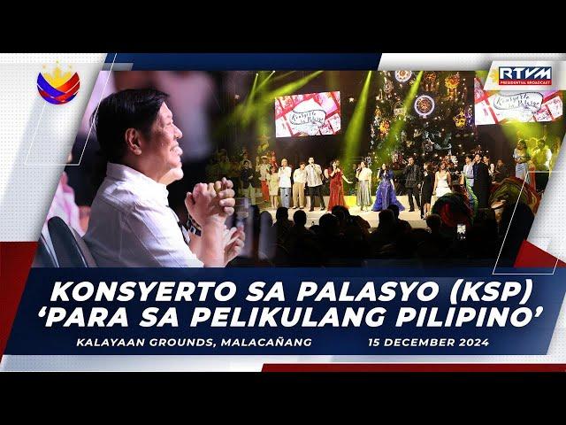 Konsyerto sa Palasyo (KSP): ‘Para sa Pelikulang Pilipino’