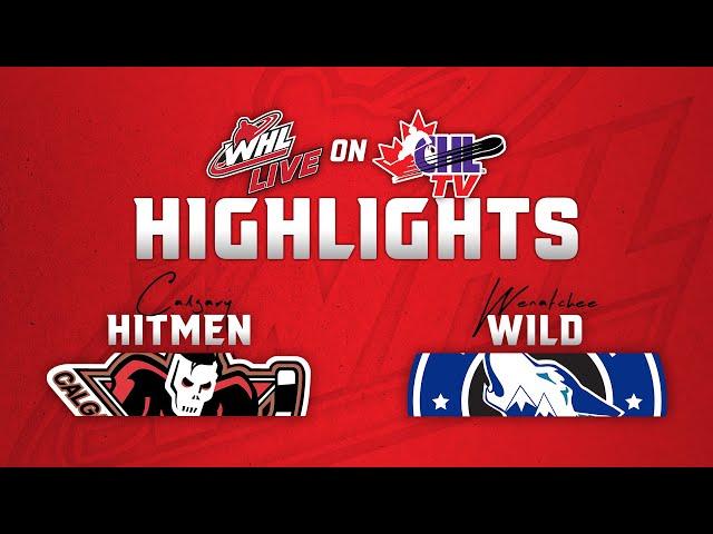 Calgary Hitmen at Wenatchee Wild 11/16 | WHL Highlights 2024-25