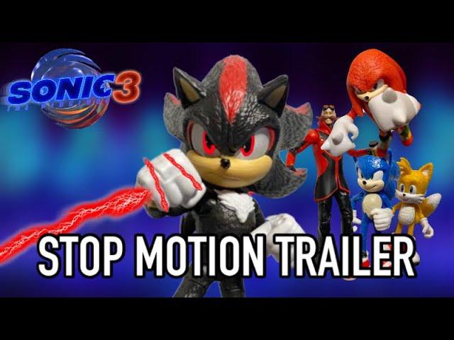 Sonic 3 trailer remade in STOP MOTION