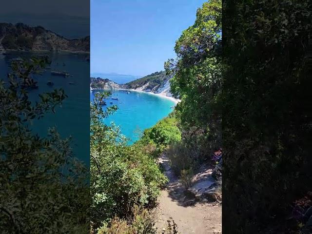 Gidaki beach top view - Ithaca island