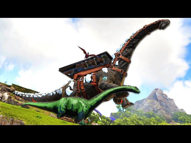 This Might be the BIGGEST TITANOSAUR to EVER Exist in ARK! and its MINE! | ARK MEGA Modded #29