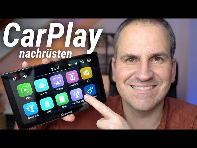 CarPlay nachrüsten: Was taugt die 9-Zoll-Lösung von Carpuride?