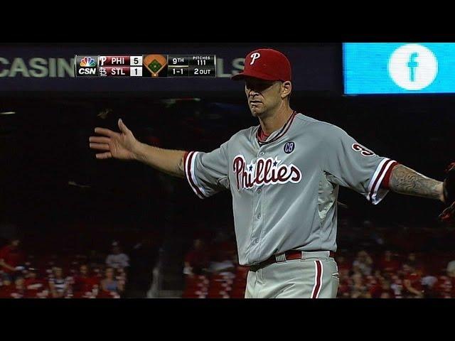 PHI@STL: Burnett allows one run in complete-game win