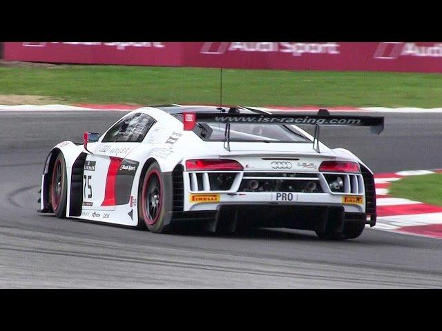 2017 Audi R8 LMS GT3 Pure V10 Sound On Track!