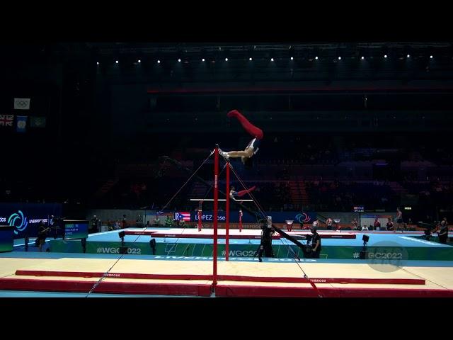 HONG Asher (USA) - 2022 Artistic Worlds, Liverpool (GBR) - Qualifications Horizontal Bar