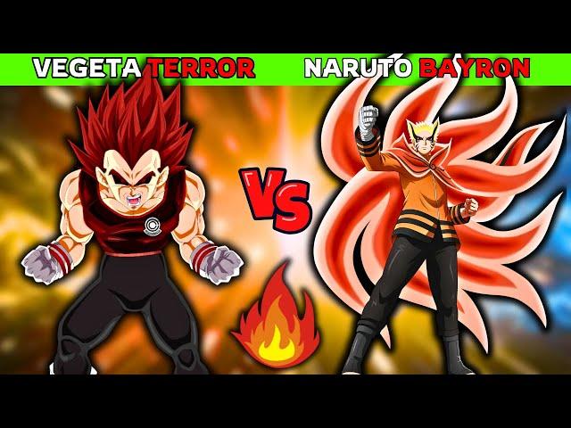 VEGETA TERROR vs NARUTO BAYRON In Jump Force Mugen | IamBolt Gaming